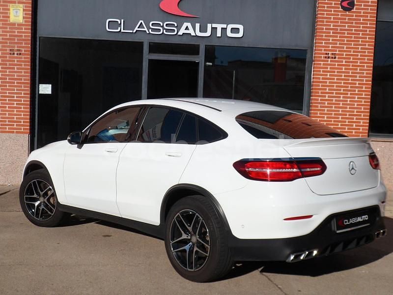 Usado Mercedes GLC250 204 CV (150 kW) 2016 Blanco Coupe