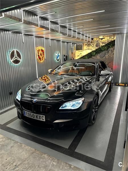 Negro Usado 2018 BMW 650 Cabriolet M Performance Descapotable | 49.990 € - Imagen 1/4