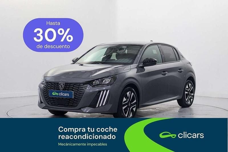 Nuevo Peugeot 208 Allure 102 CV (75 kW) 2025 Gris Utilitario