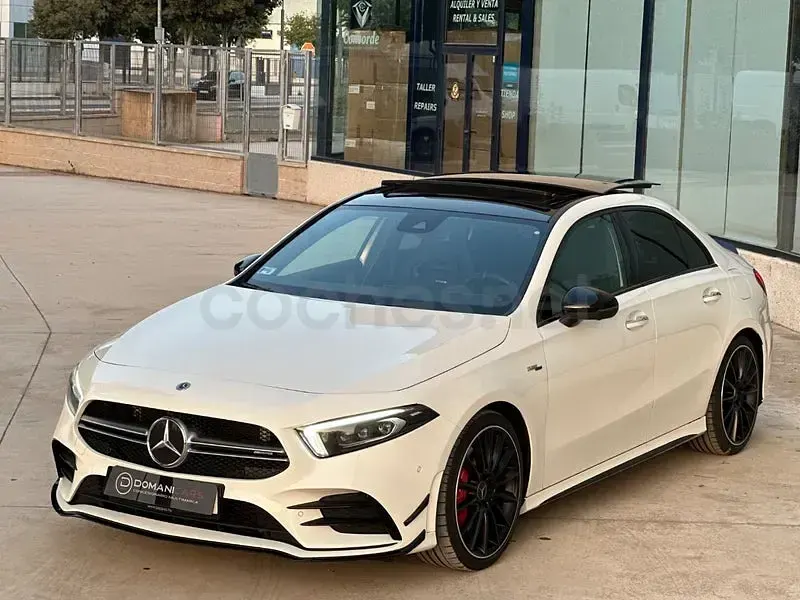 Usado Mercedes A35 AMG 306 CV (225 kW) 2021 Blanco Berlina