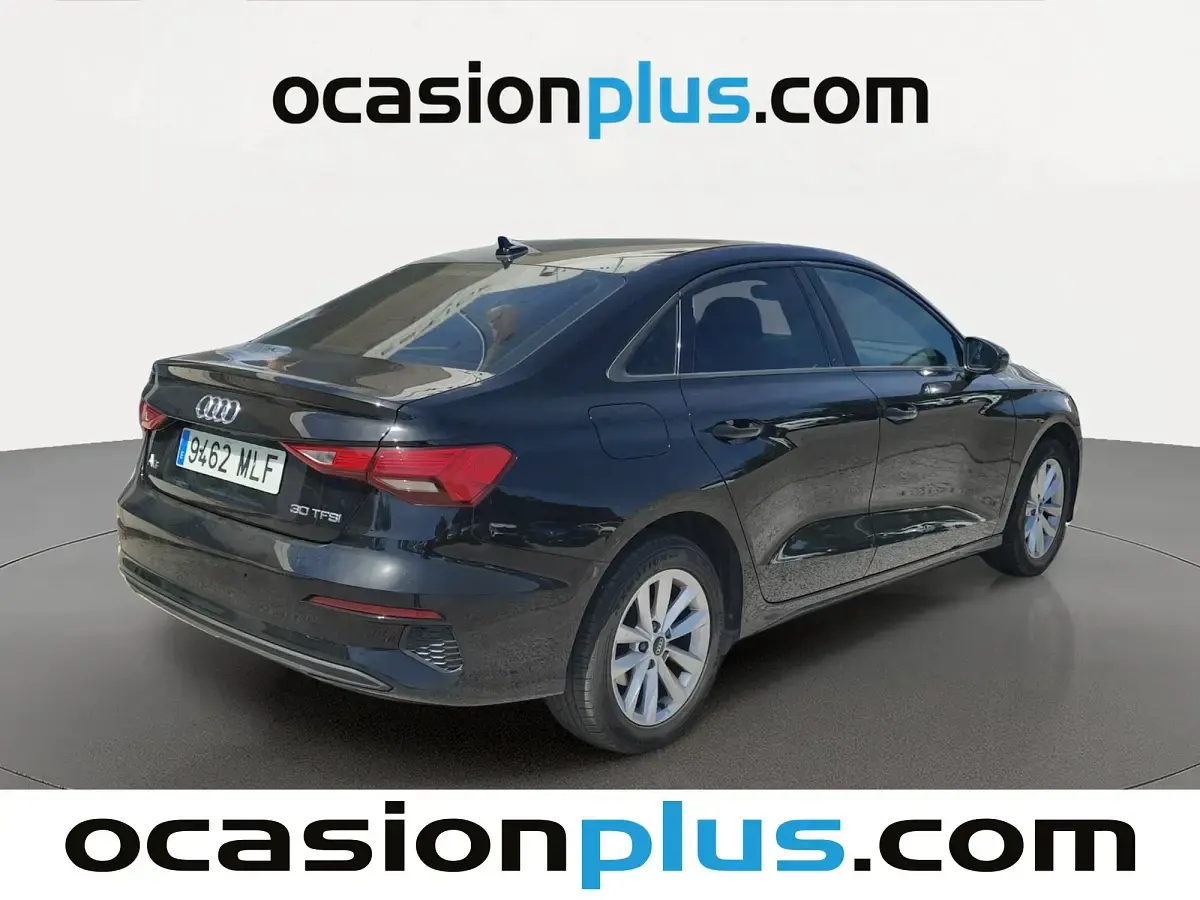 Usado Audi A3 110 CV (80 kW) 2023 Negro Berlina