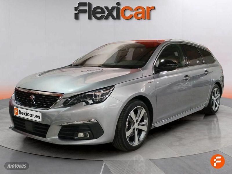 Usado Peugeot 308 SW GT-line 130 CV (95 kW) 2019 Gris Familiar
