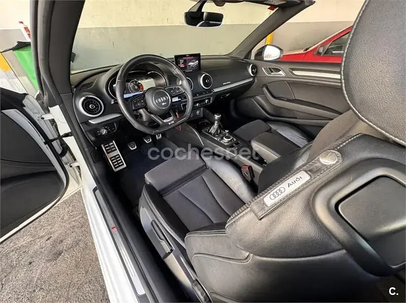 Usado Audi A3 Cabriolet S-Line 150 CV (110 kW) 2017 Blanco Descapotable