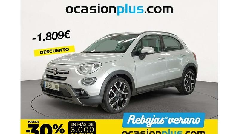 Gris Usado 2022 Fiat 500X Cross SUV | 18.091 € (Un poco caro) - Imagen 1/4