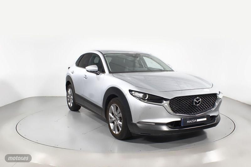Plateado Usado 2021 Mazda CX-30 SUV | 22.900 € (Precio justo) - Imagen 1/4