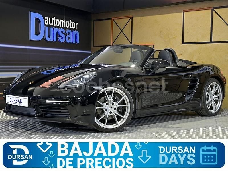 Negro Usado 2019 Porsche 718 Boxster Descapotable | 69.990 € (Precio justo) - Imagen 1/4