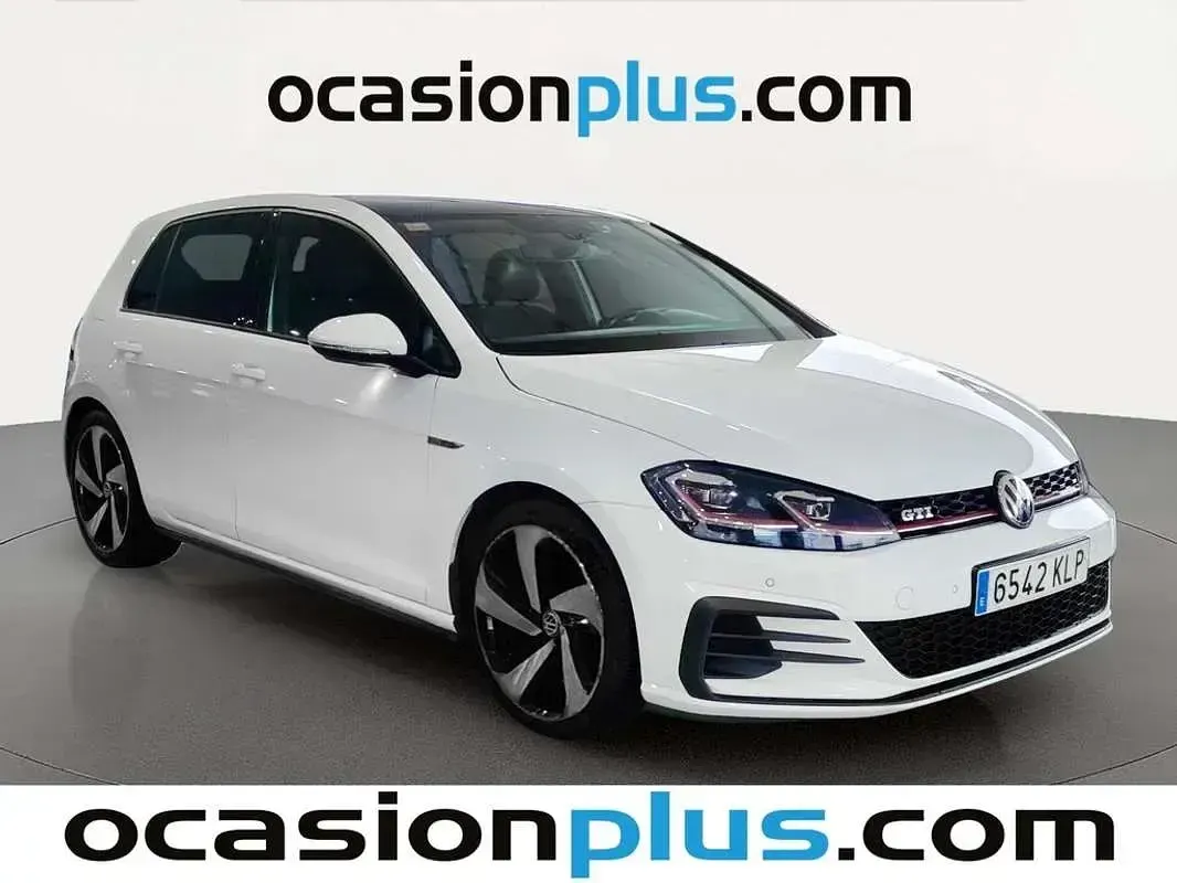 Usado VW Golf VII GTI 230 CV (169 kW) 2018 Blanco Utilitario