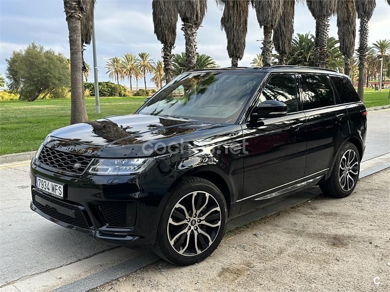Negro Usado 2019 Land Rover Range Rover Sport HSE SUV | 45.500 € (Caro) - Imagen 1/4
