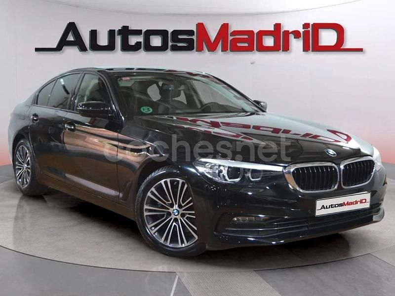 Negro Usado 2018 BMW 520 Berlina | 22.990 € (Precio justo) - Imagen 1/4