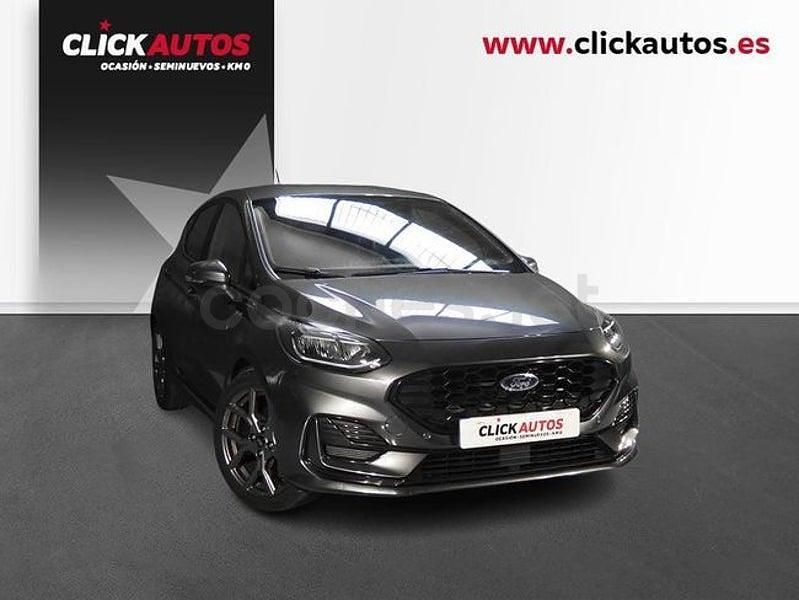 Usado Ford Fiesta ST-Line 125 CV (91 kW) 2022 Gris / plata Utilitario