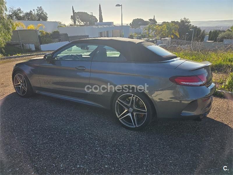 Usado Mercedes C63 AMG 476 CV (350 kW) 2016 Gris / plata Descapotable