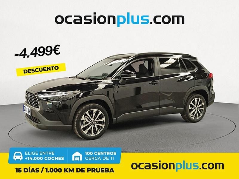 Negro Nuevo 2024 Toyota Corolla Cross Plus SUV | 38.190 € (Precio justo) - Imagen 1/4