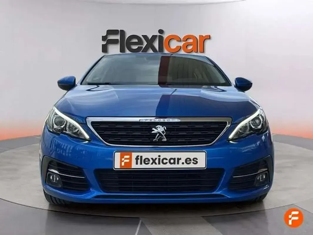 Usado Peugeot 308 Active 110 CV (80 kW) 2021 Azul Utilitario