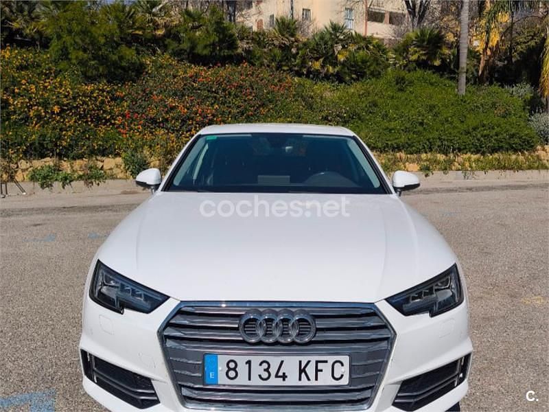 Usado Audi A4 S-Line 150 CV (110 kW) 2017 Blanco Berlina