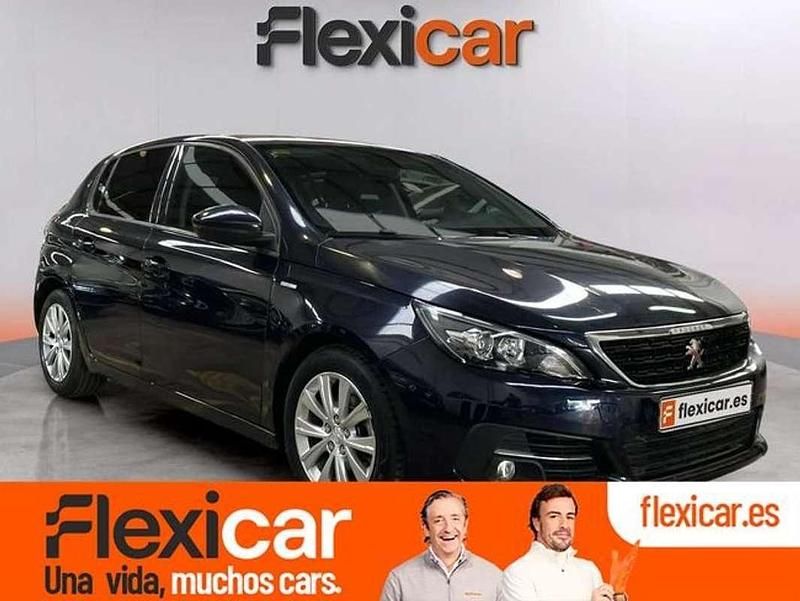 Usado Peugeot 308 Active 131 CV (96 kW) 2020 Negro Utilitario