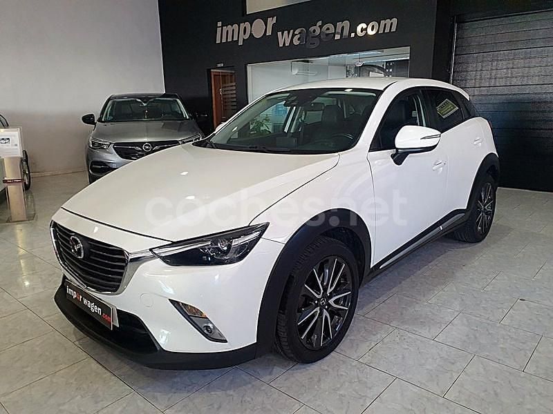 Blanco Usado 2016 Mazda CX-3 Luxury SUV | 13.900 € (Precio justo) - Imagen 1/4