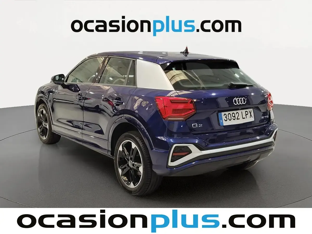 Usado Audi Q2 S-Line 150 CV (110 kW) 2021 Azul SUV