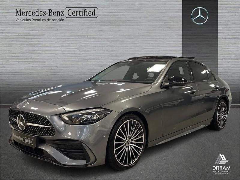 Gris selenita Usado 2023 Mercedes C220 Berlina | 42.990 € (Caro) - Imagen 1/4