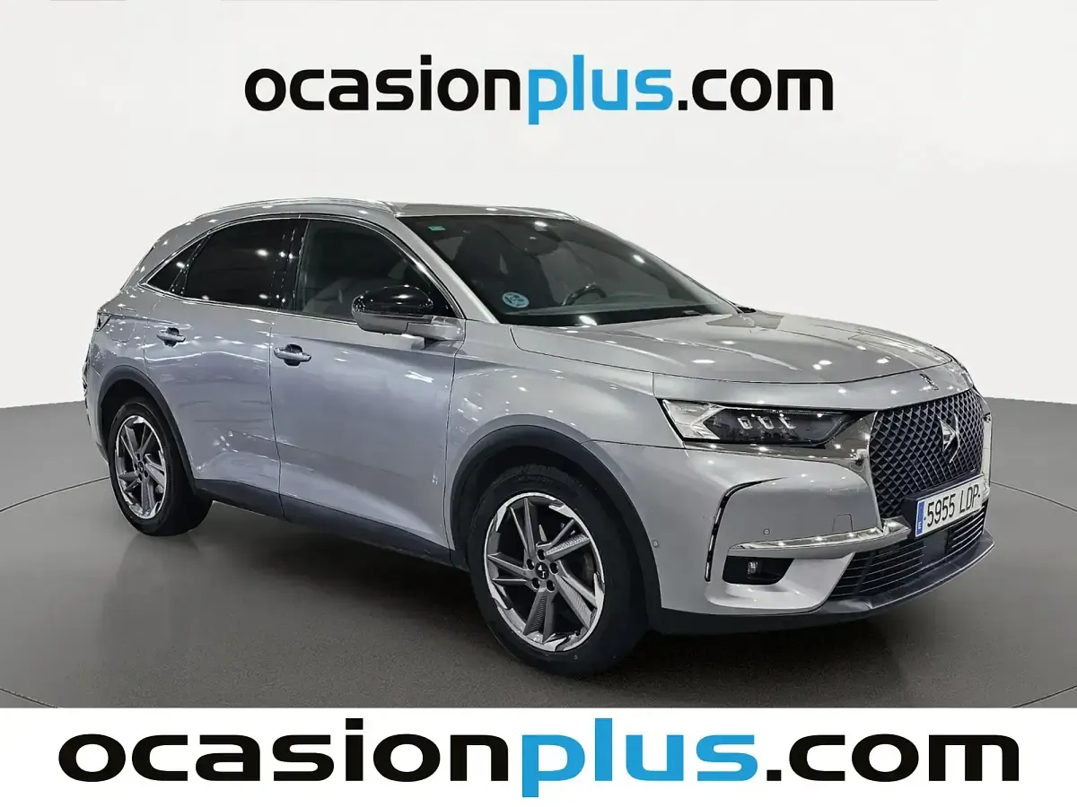 Usado DS Automobiles DS7 Crossback So Chic 180 CV (132 kW) 2019 Gris SUV