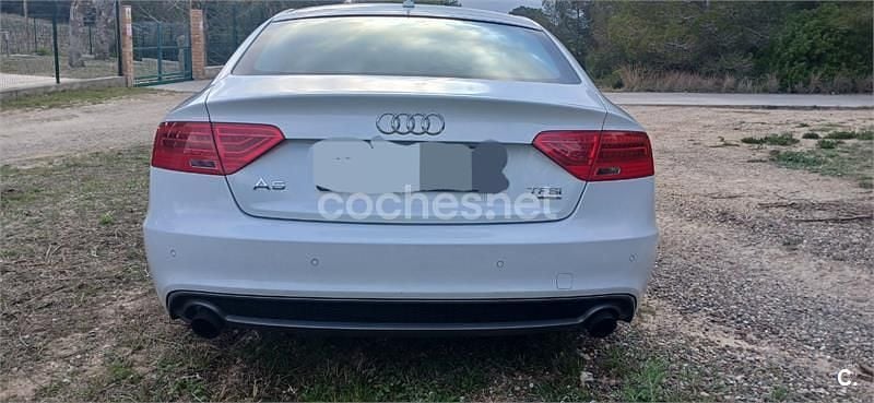Usado Audi A5 Sportback S-Line 211 CV (155 kW) 2012 Blanco Utilitario