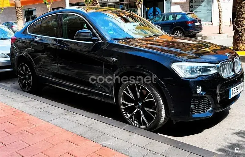 Usado BMW X4 313 CV (230 kW) 2016 Negro SUV