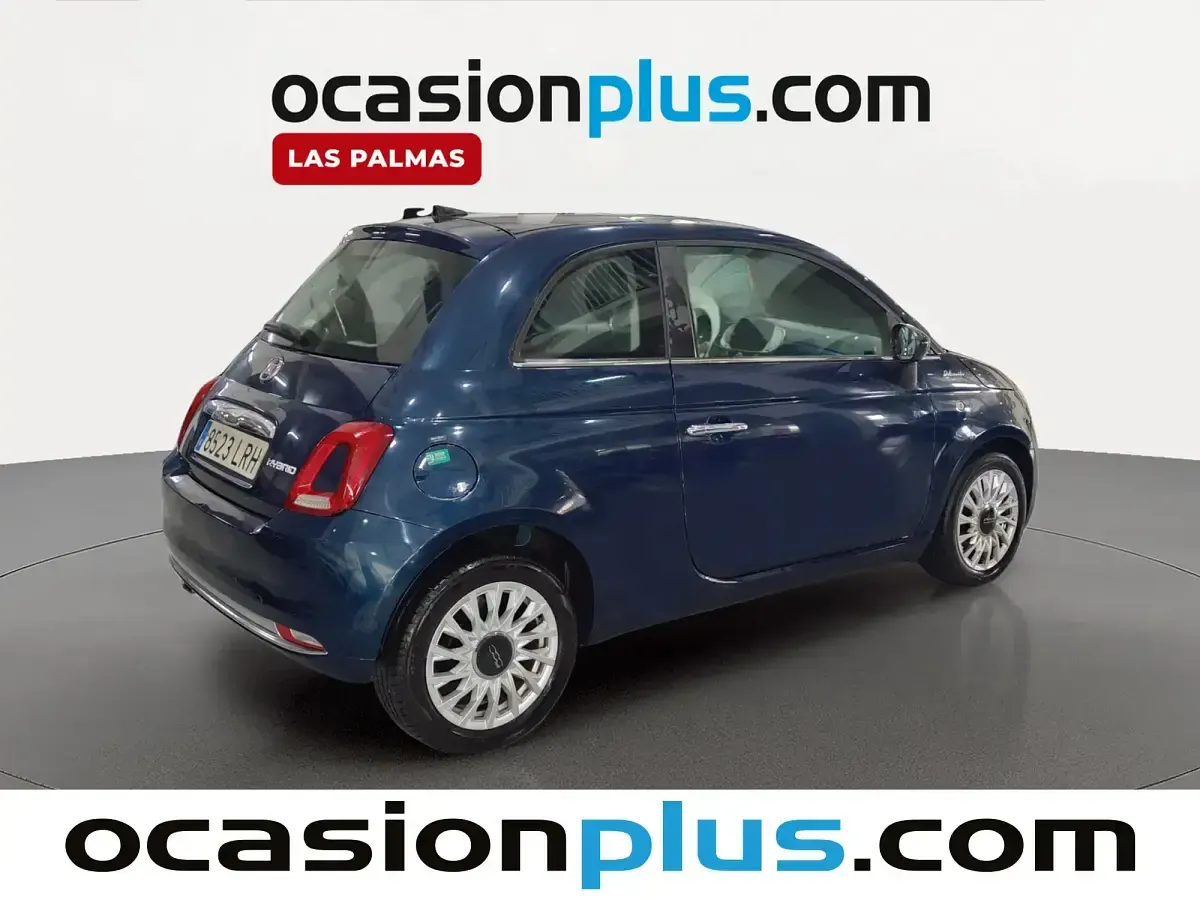 Usado Fiat 500 Dolcevita 70 CV (51 kW) 2021 Azul Utilitario