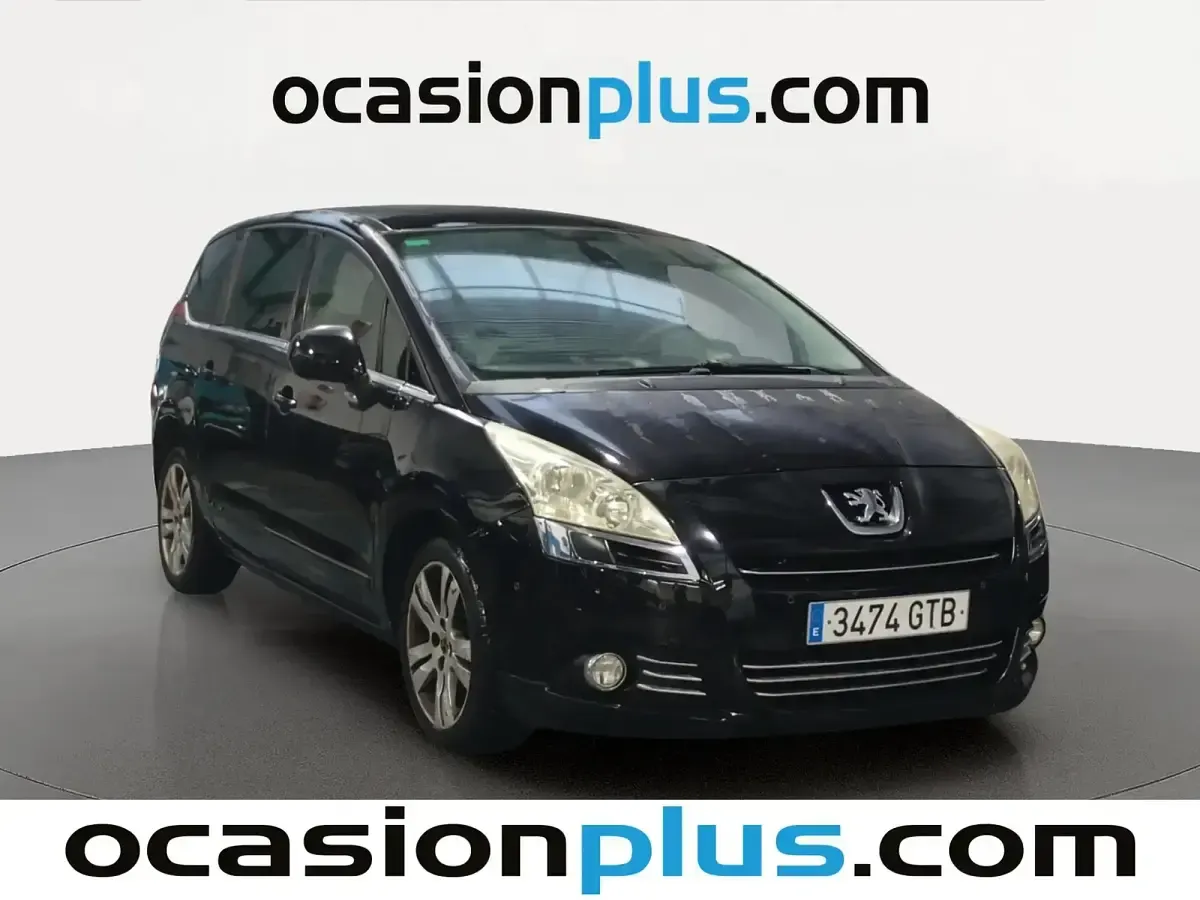 Usado Peugeot 5008 Sport 150 CV (110 kW) 2010 Negro Monovolumen