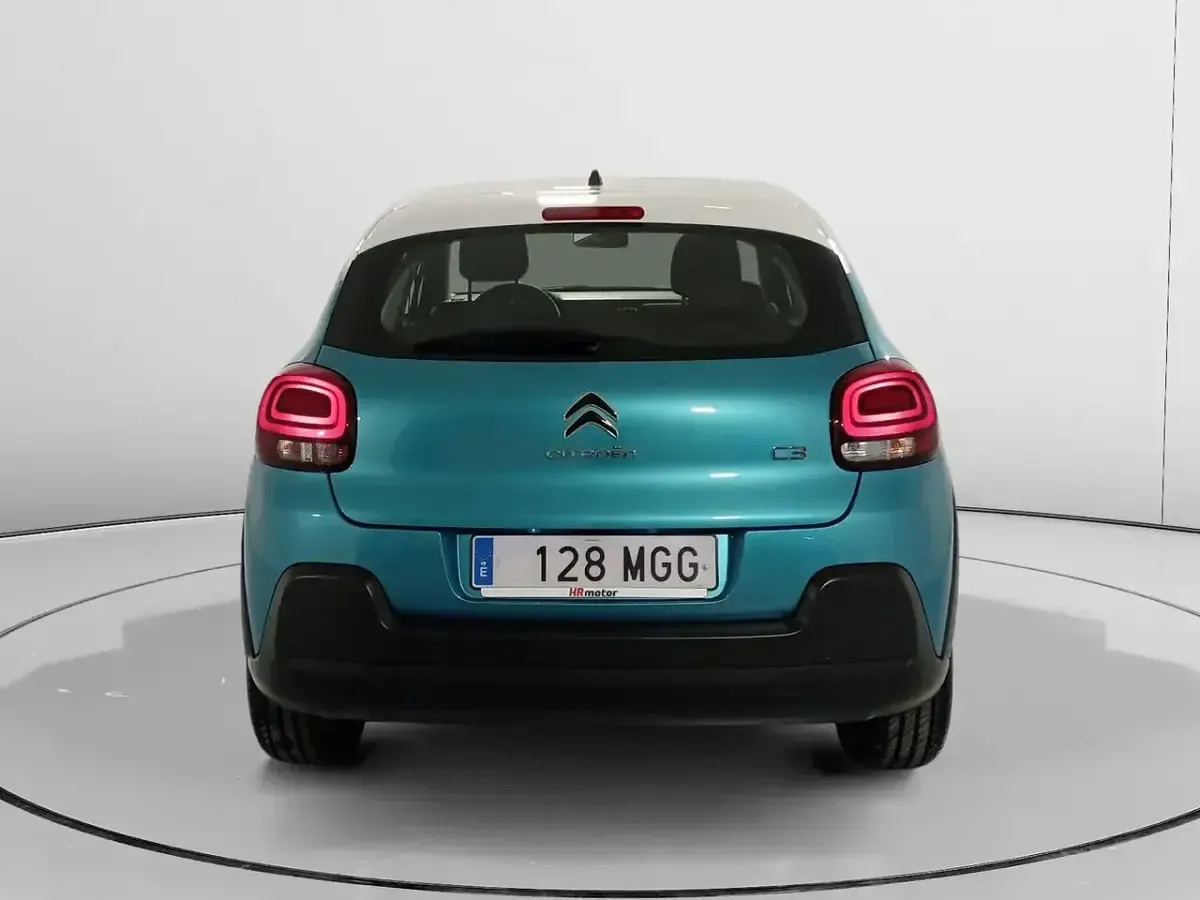 Usado Citroën C3 Feel 110 CV (80 kW) 2022 Azul Utilitario