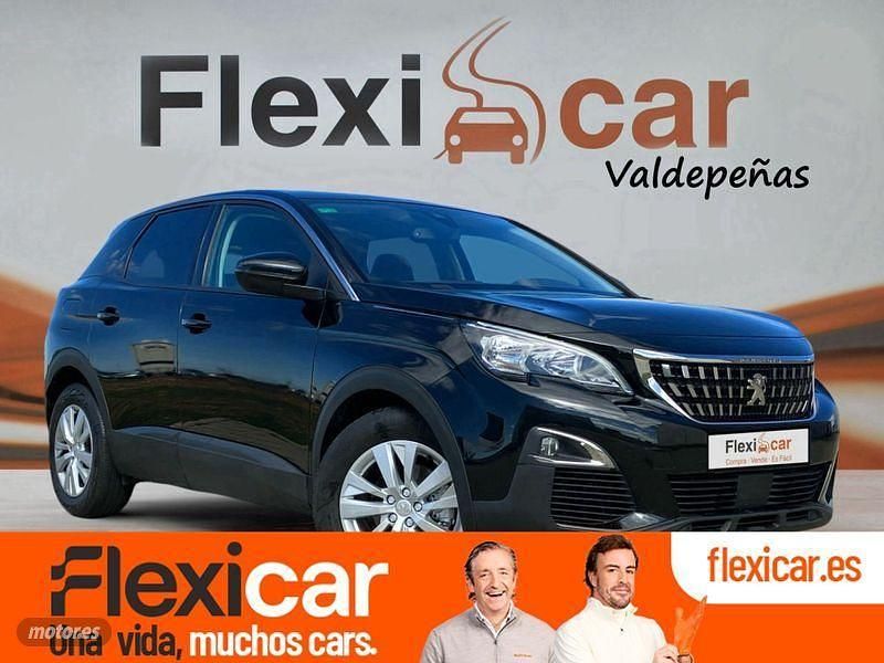 Usado Peugeot 3008 Active 130 CV (95 kW) 2018 Negro SUV