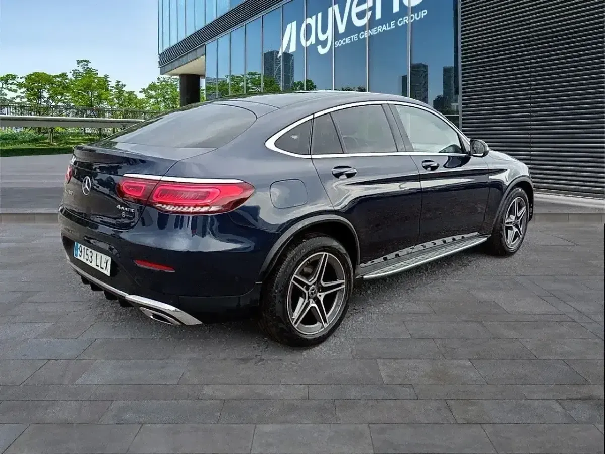Usado Mercedes GLC200 197 CV (144 kW) 2020 Azul SUV