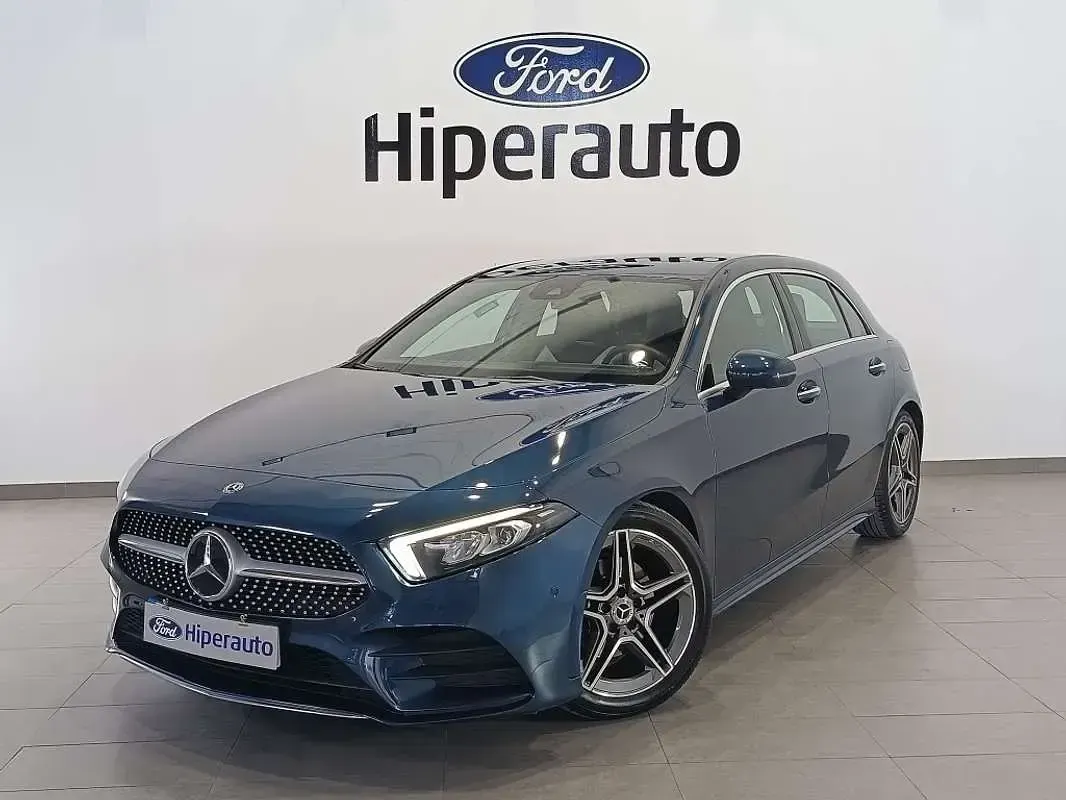 Begagnad Mercedes A200 150 HK (110 kW) 2020 Blå Halvkombi