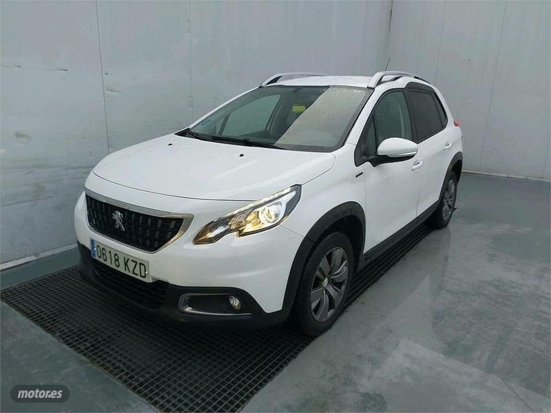 Blanco Usado 2019 Peugeot 2008 Signature Sky SUV | 18.200 € - Imagen 1/4