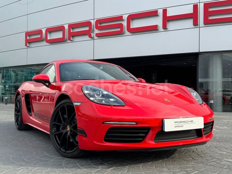 Rojo Usado 2024 Porsche 718 Cayman Coupe | 88.700 € (Precio justo) - Imagen 1/4