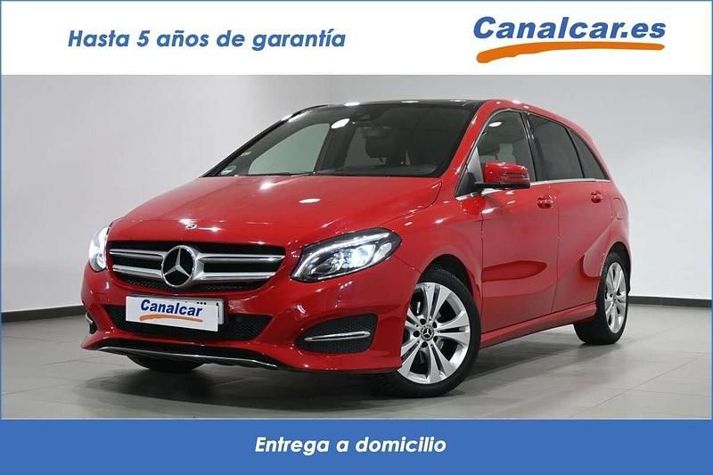 Rojo Usado 2017 Mercedes B180 Monovolumen | 17.011 € (Super precio) - Imagen 1/4