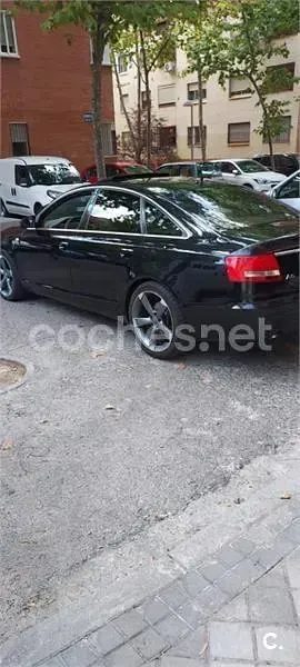 Usado Audi A6 233 CV (171 kW) 2007 Negro Berlina