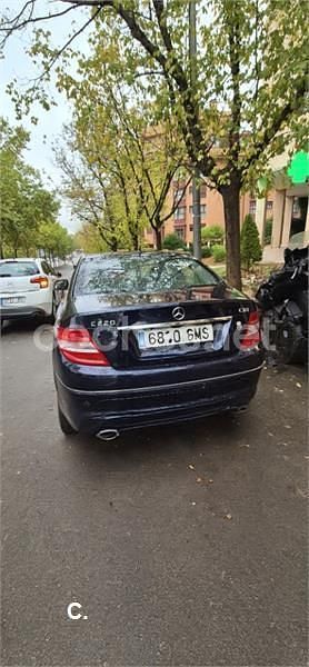 Azul Usado 2009 Mercedes C200 Elegance Berlina | 10.000 € (Precio justo) - Imagen 1/4