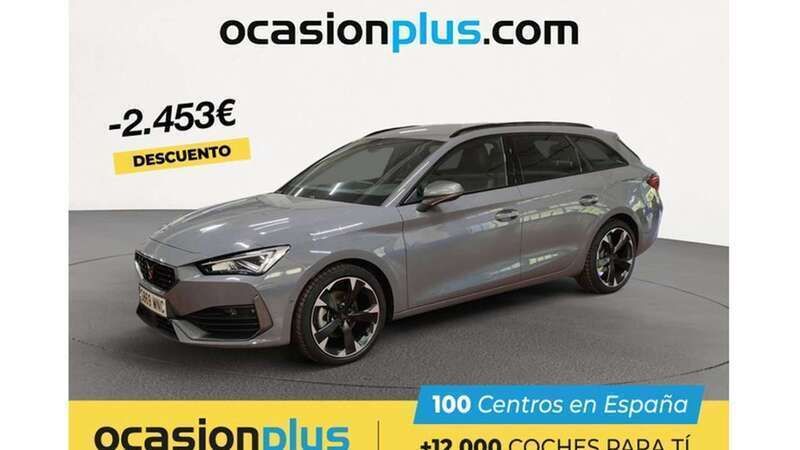 Gris Usado 2024 Cupra Leon Familiar | 24.537 € (Buen precio) - Imagen 1/4