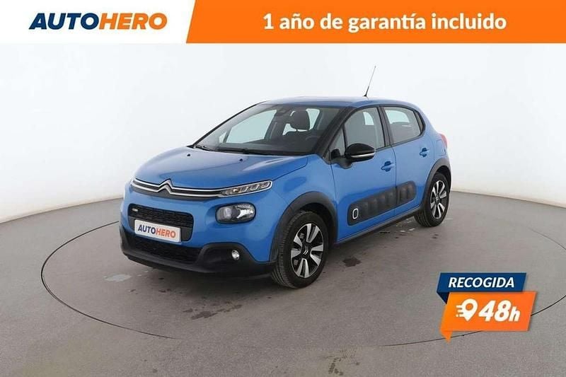 Azul Usado 2018 Citroën C3 Feel Utilitario | 7699 € (Buen precio) - Imagen 1/3