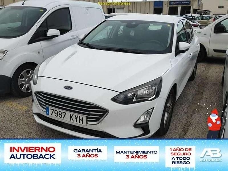 Blanco Usado 2019 Ford Focus Trend+ Utilitario | 9897 € (Super precio) - Imagen 1/2