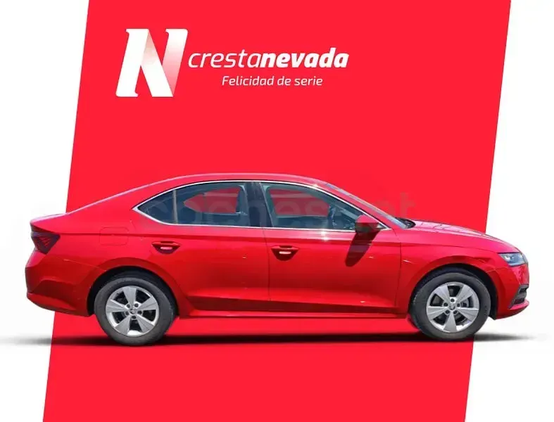 Usado Skoda Octavia Ambition 115 CV (84 kW) 2021 Rojo Berlina