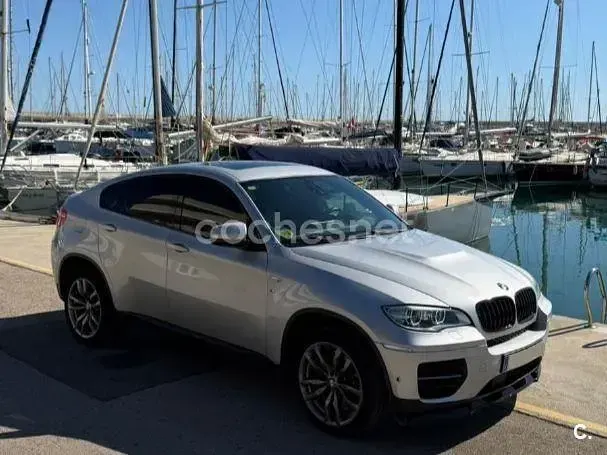Usado BMW X6 M50 381 CV (280 kW) 2013 Gris / plata SUV