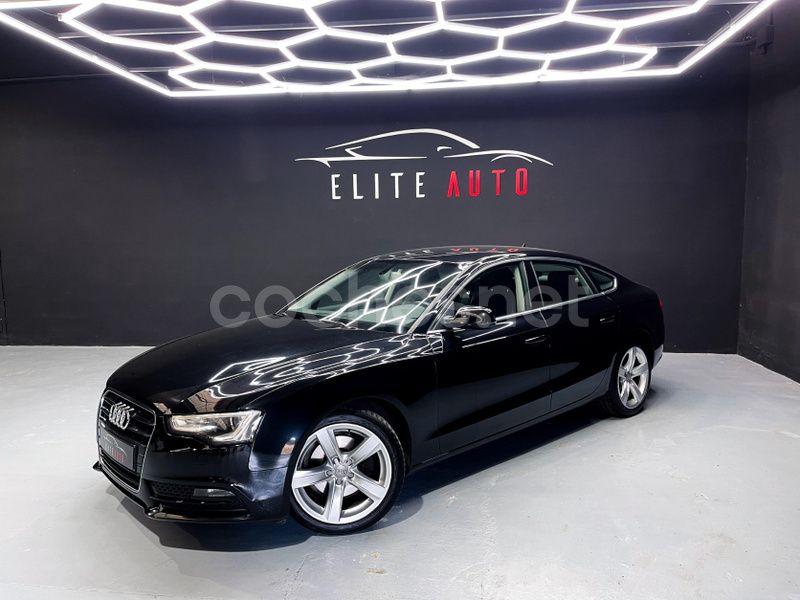 Negro Usado 2014 Audi A5 Sportback Berlina | 17.500 € (Precio justo) - Imagen 1/4