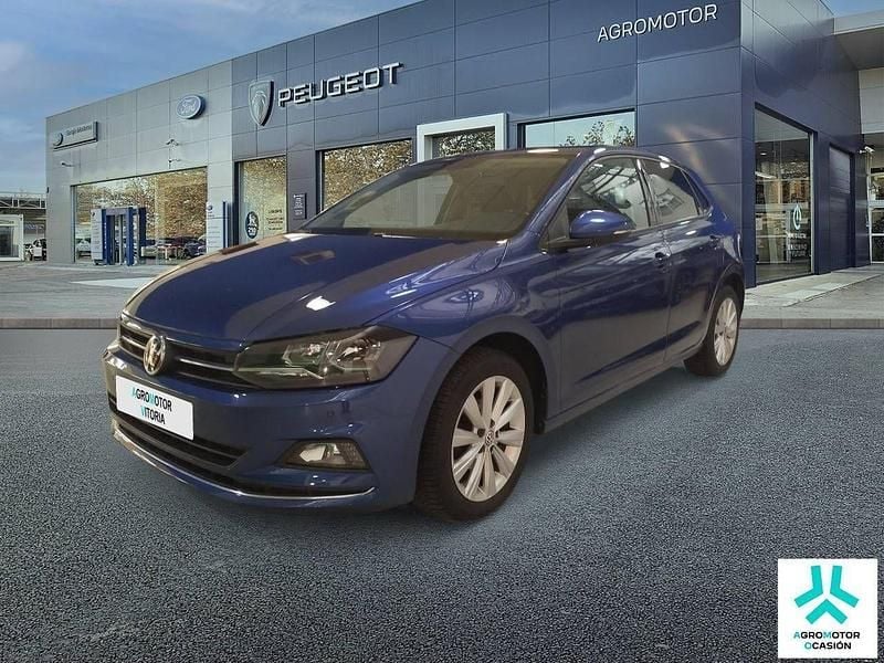 Azul Usado 2019 VW Polo Advance Berlina | 11.500 € (Buen precio) - Imagen 1/4