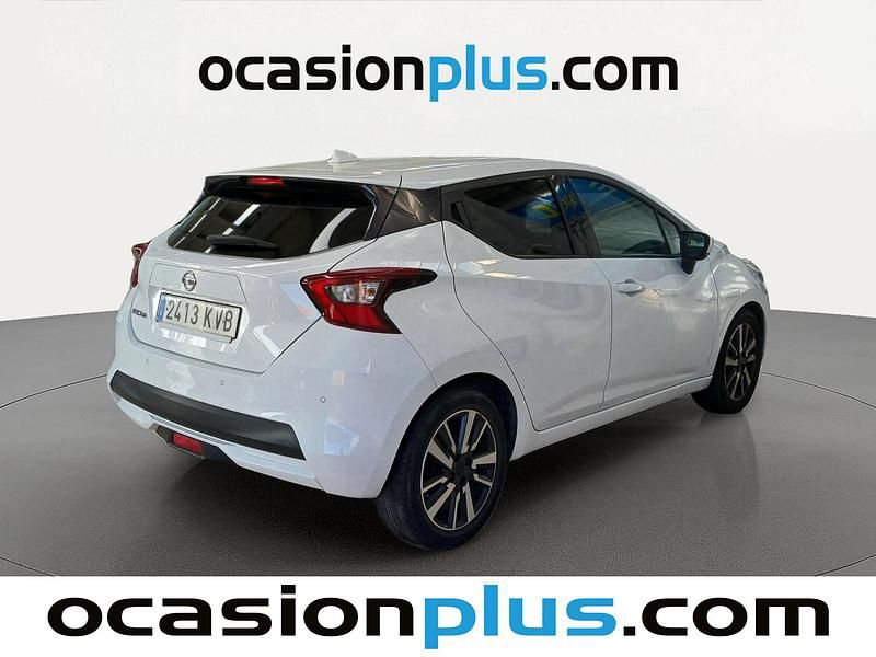 Usado Nissan Micra N-Connecta 100 CV (73 kW) 2019 Blanco Utilitario