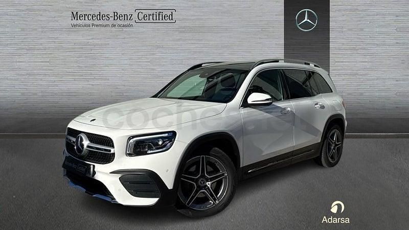 Usado Mercedes GLB200 AMG line 150 CV (110 kW) 2022 Blanco SUV