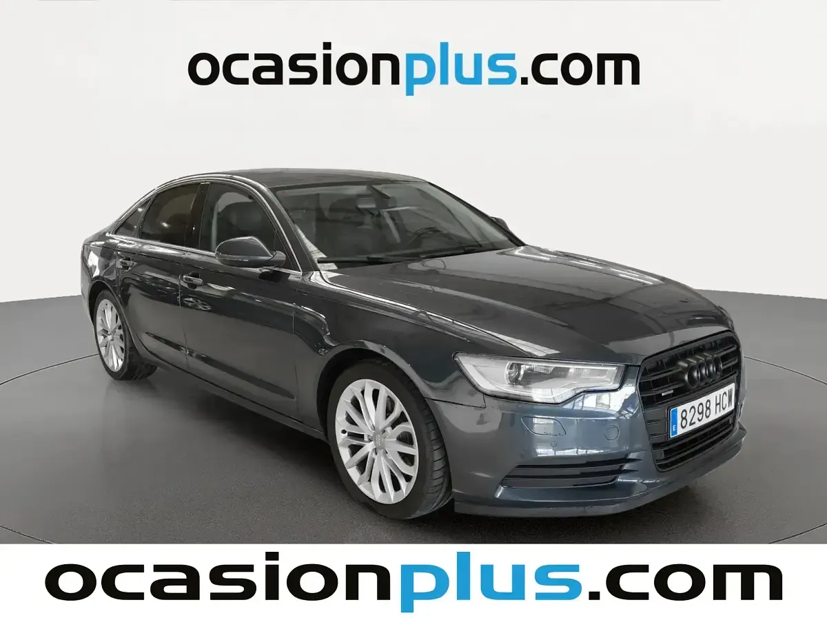 Usado Audi A6 245 CV (180 kW) 2011 Azul Berlina