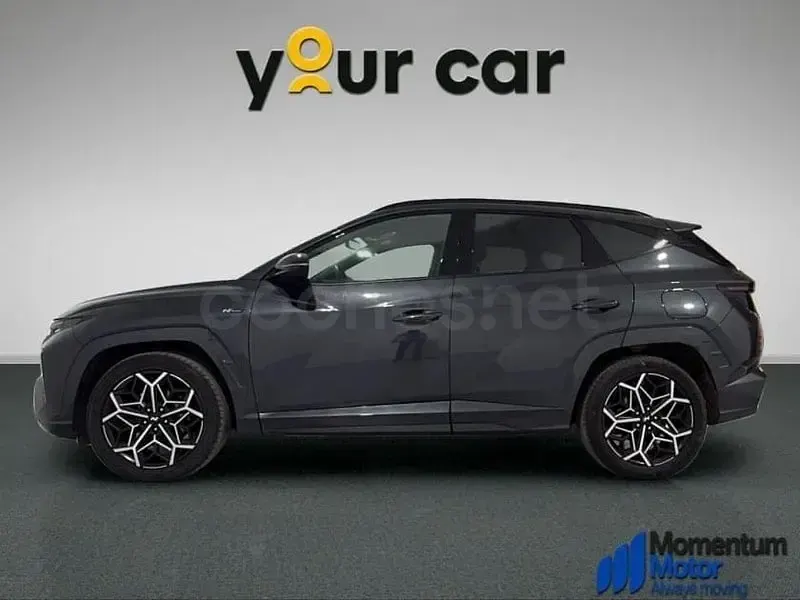 Usado Hyundai Tucson N Line 136 CV (100 kW) 2024 Gris / plata SUV