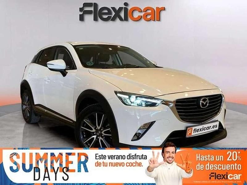 Blanco Usado 2018 Mazda CX-3 Luxury SUV | 12.890 € (Buen precio) - Imagen 1/4