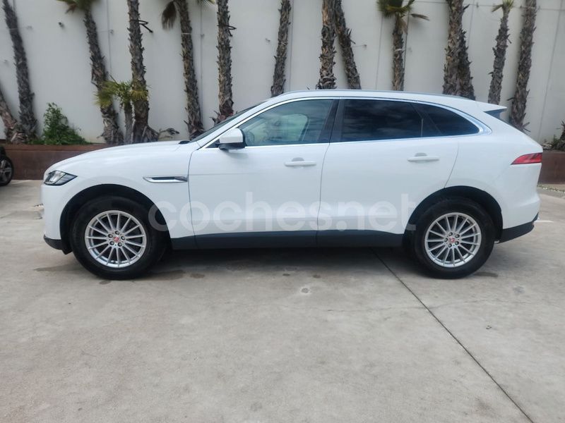 Blanco Usado 2017 Jaguar F-Pace Pure SUV | 17.990 € (Precio justo) - Imagen 1/4
