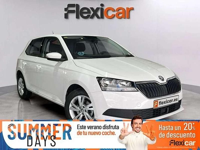 Blanco Usado 2020 Skoda Fabia Ambition Berlina | 8990 € (Super precio) - Imagen 1/4